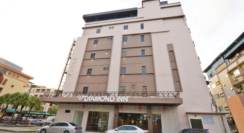 コタキナバル Diamond Inn ホテル レストラン