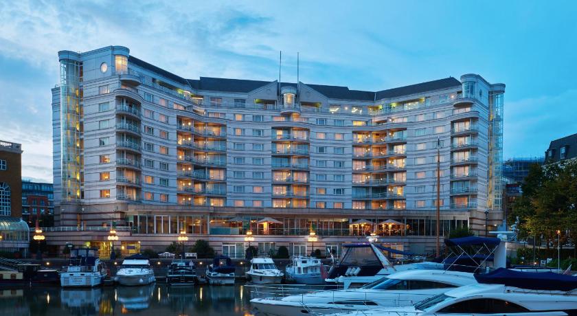 a city with a lot of tall buildings, The Chelsea Harbour Hotel in London