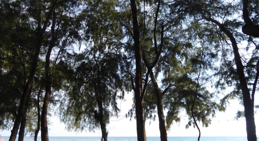 people on a beach with trees, The Orchid Beach Resort at VIP Resort in Rayong