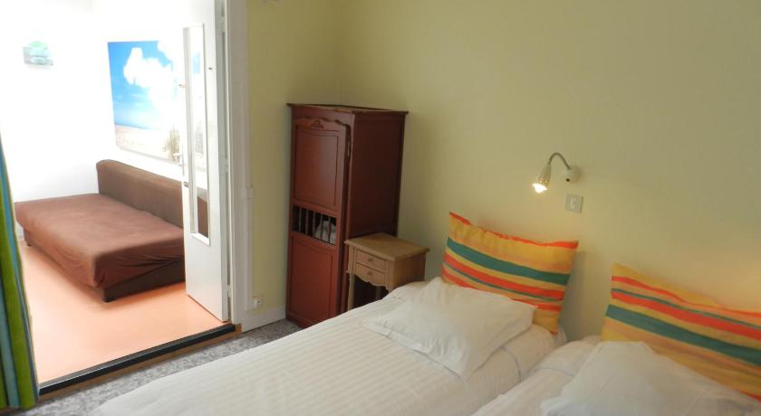 维桑 Hotel Le Vivier WISSANT - Centre Village - Cote d'Opale - Baie de Wissant - 2CAPS 2星级 酒店 客房