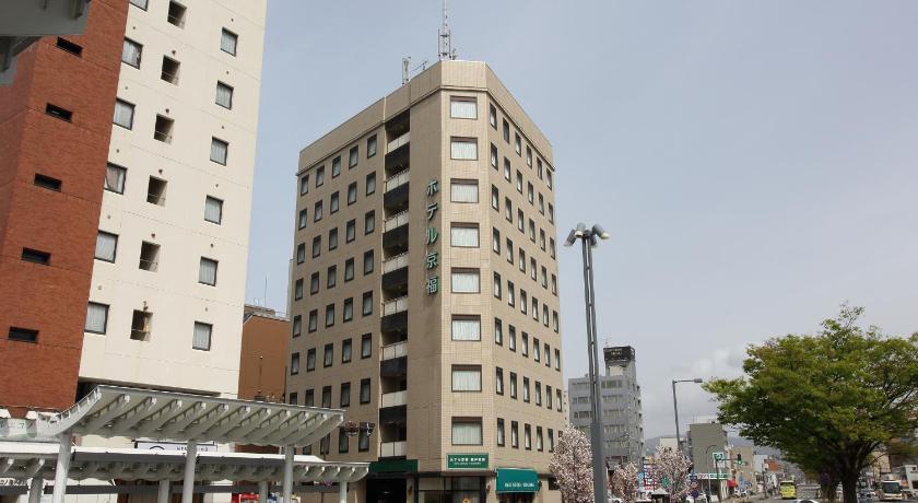 a large building with a lot of windows, Hotel Keifuku Fukui Ekimae in Fukui