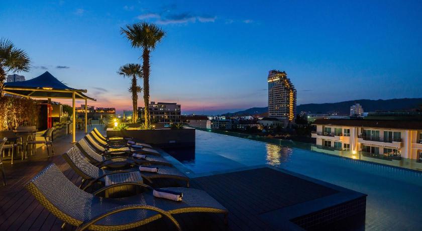 プーケット Best Western Patong Beach 4つ星 ホテル 眺望