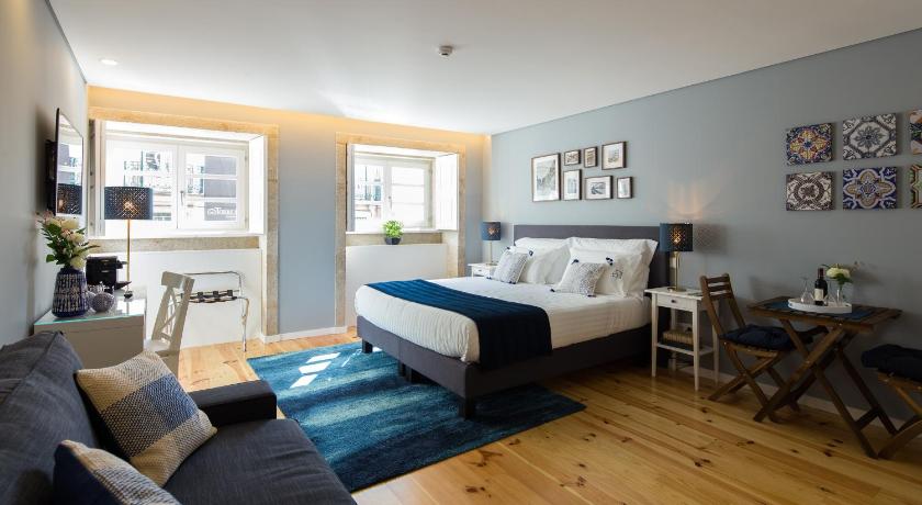 ポルト Virtudes City Lofts 4つ星 ゲストハウス ロビー