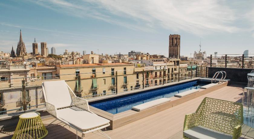 Balcony/terrace, Bagues Hotel in Barcelona