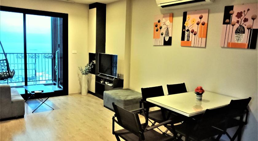 パタヤ LLX condo@THE BASE   cityview or sea view 4つ星 ゲストハウス 施設