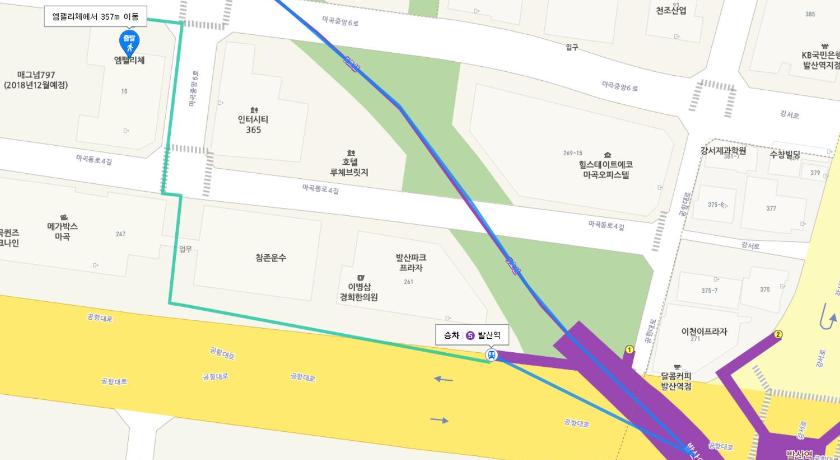 ソウル Hotel MFELICE 3つ星 ホテル レストラン