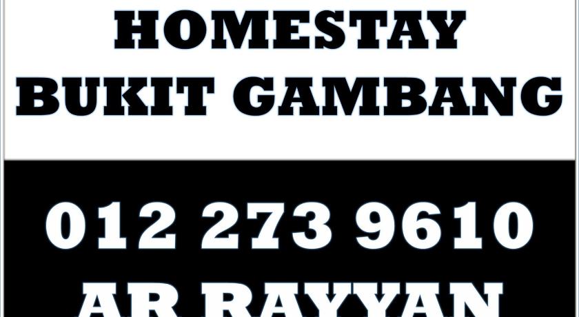 ar rayyan homestay bukit gambang photo