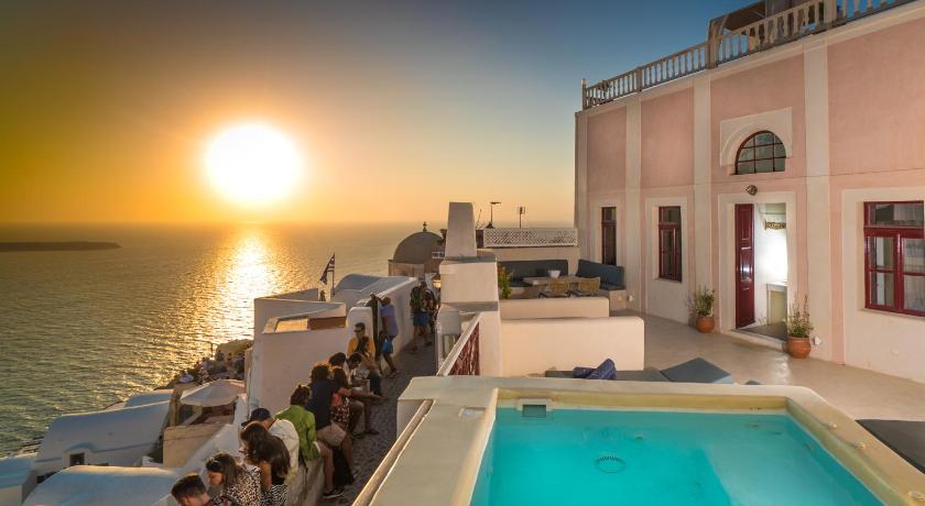 Poseidon Mansion Sunset In Santorini Room Deals Photos - 