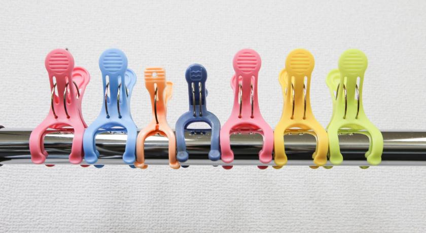 a row of toothbrushes sitting on top of a table, Station Condominium Otsuka in Tokyo