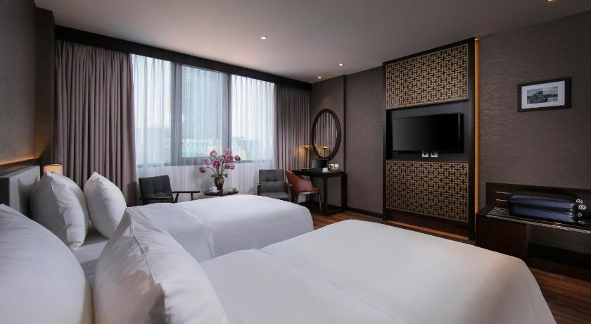 하노이 그랜디오스 호텔 앤 스파 (Grandiose Hotel & Spa) 4성급 호텔 로비