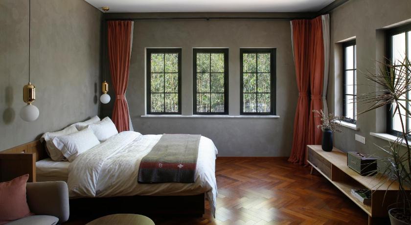 후저우 / 호주 Mogan Mountain Fangu Boutique Villa 5성급 게스트하우스 수영장