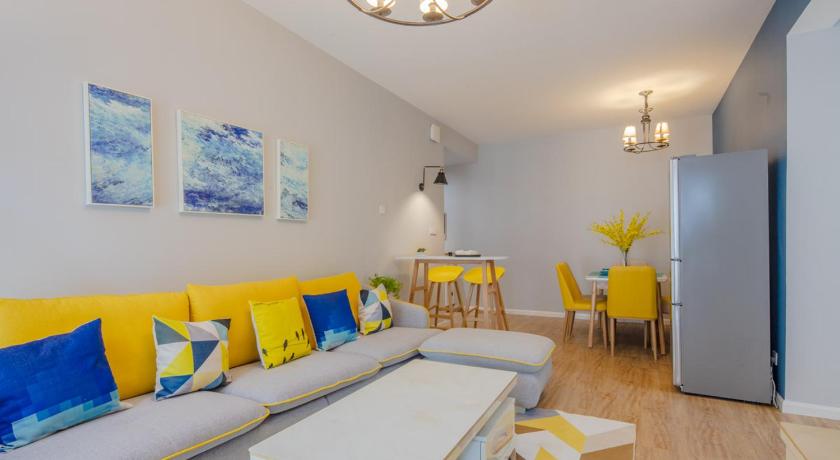 成都 ChengDu JinNiu·ChunXi Road Locals Apartment 00129440 シングルルーム レストラン