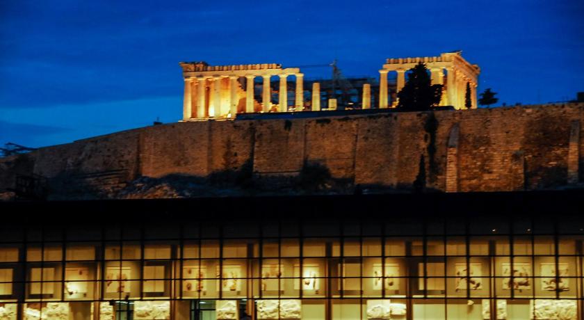 Acropolis view 3 min walking to the Acropolis hill photo