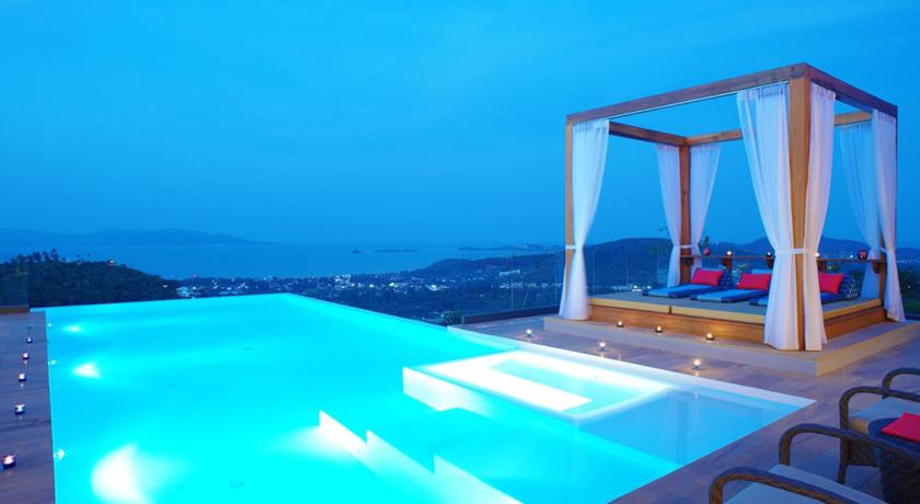 9 Bedroom Sea Blue View Villa - 5 Star with Staff SDV080A-By Samui Dream Villas