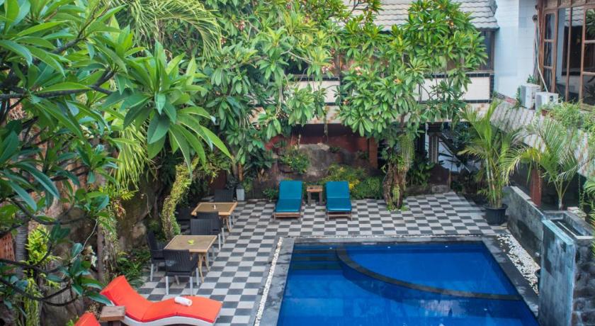 バリ Abian Srama Hotel and Spa 1つ星 ホテル ロビー