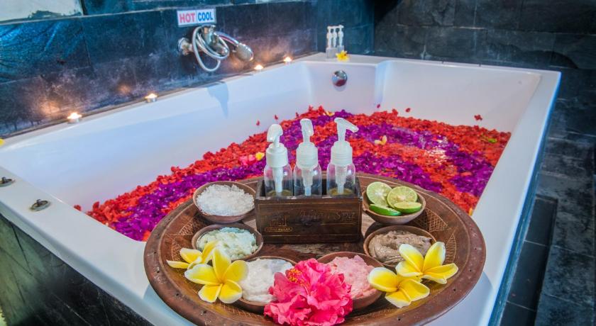 バリ Abian Srama Hotel and Spa 1つ星 ホテル レストラン