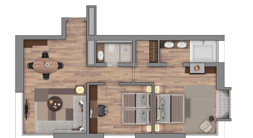 Image of Contemporary Family Suite 10