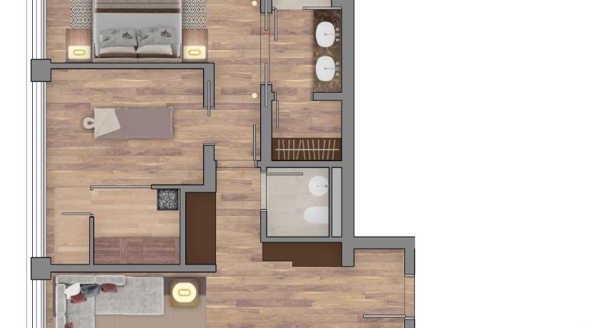 Image of Contemporary Lake View Spa Suite 13