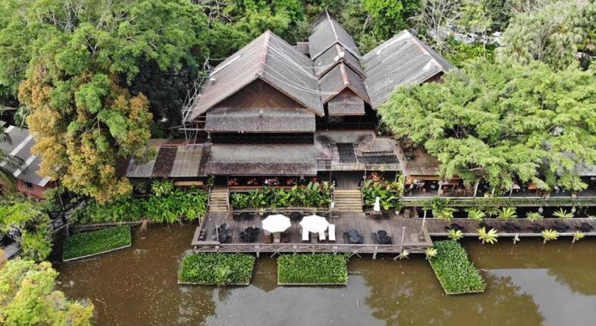 a house with a bunch of animals in it, Sepilok Nature Resort in Sandakan
