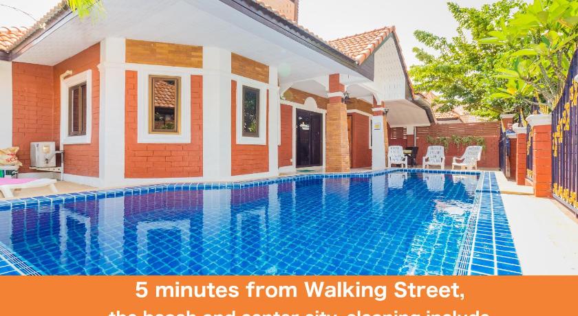 GARDEN VILLA - PATTAYA HOLIDAY HOUSE WALKING STREET 4 bedrooms — Hotel in Pattaya