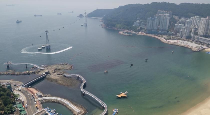 プサン Two Heaven Hotel Busan Songdo 3つ星 ホテル 眺望