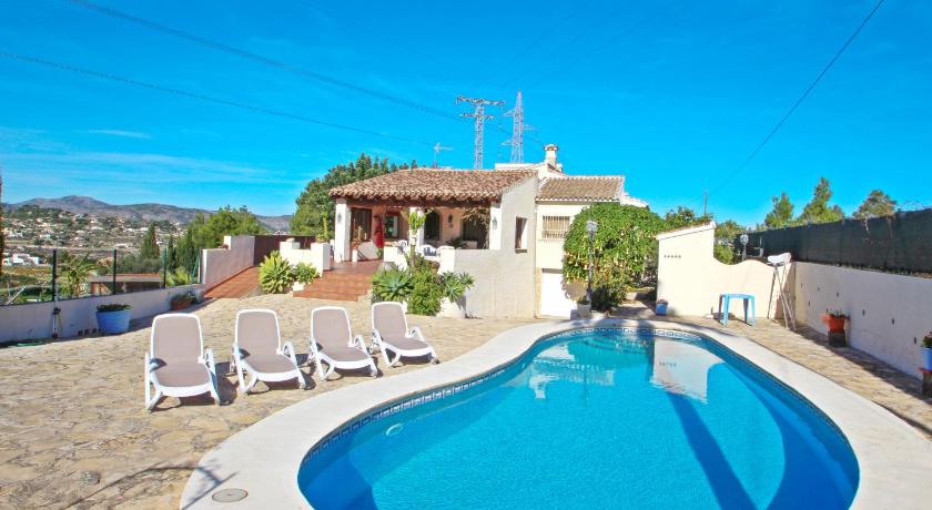 El Ventorrillo - holiday home with stunning views and private pool in Benissa — Hotel in Teulada
