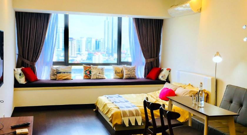 ジョホールバル Luxurious R&F 3 Bedrooms Unit 5つ星 ゲストハウス 眺望