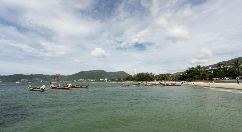 a large body of water with boats in it, LIV Hotel Phuket Patong Beachfront (SHA Plus+) in Phuket