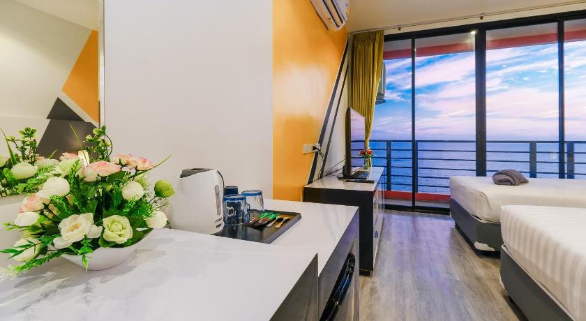 รูปของห้องมาตรฐาน เตียงแฝด วิวทะเล (Standard Twin Sea View) 3