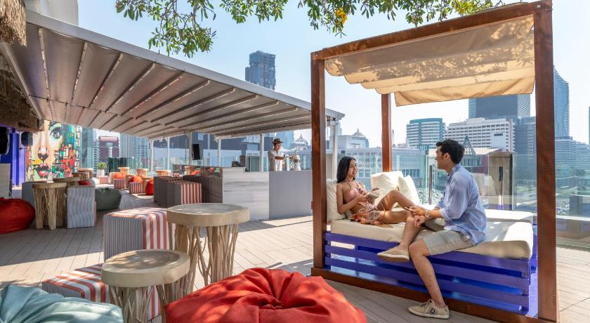 방콕 노보텔 방콕 플래티넘 프라투남 (Novotel Bangkok Platinum Pratunam) 4성급 호텔 수영장