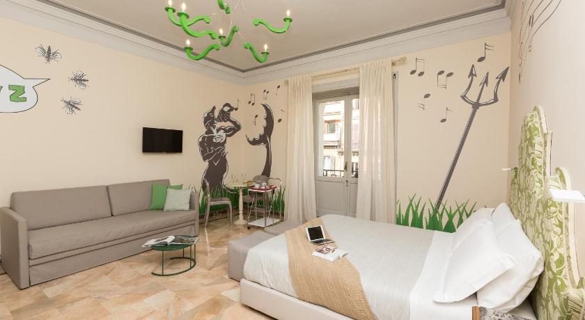 罗马 Tritone 125 Suite 4星级 酒店 泳池