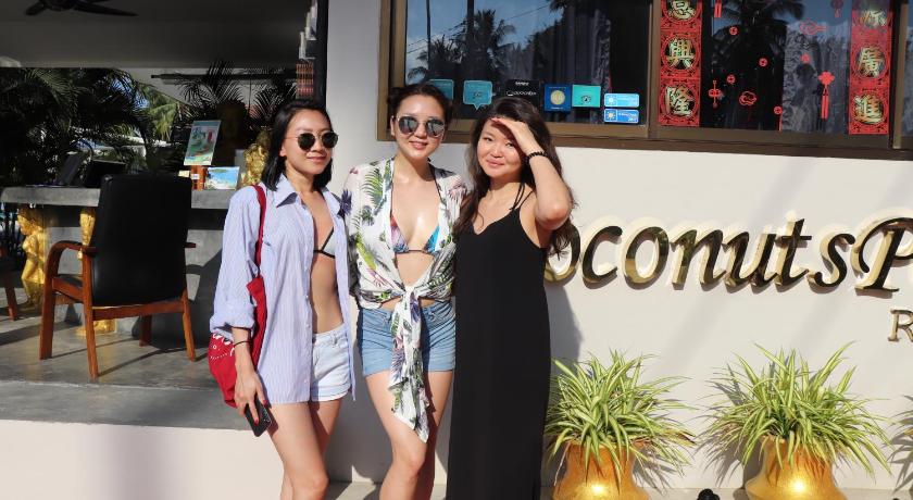women standing next to each other, CoconutsPalm Resort in Koh Samui