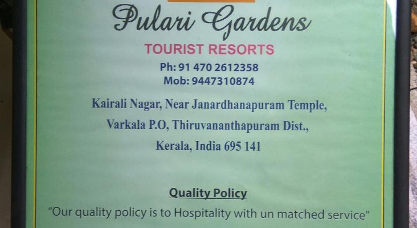 Pulari Gardens Varkala