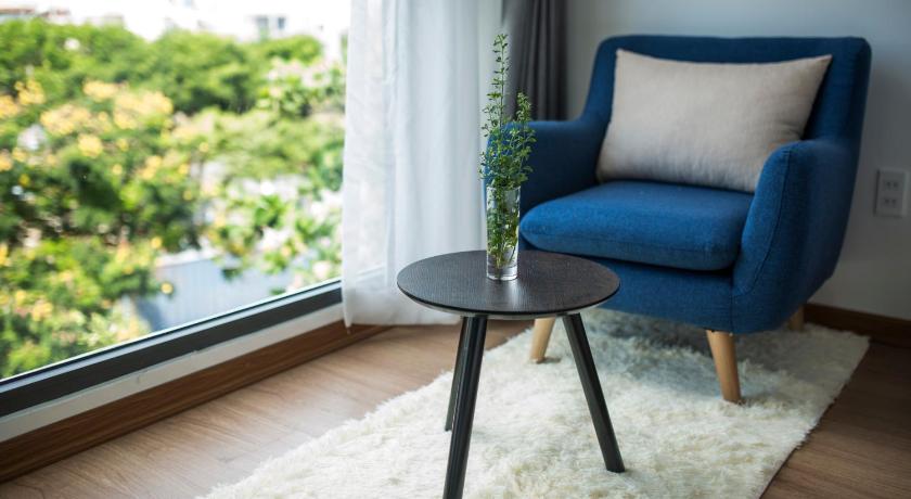 岘港 Ben Villa 4 Bedrooms  -3' walk to My Khe Beach. 4星级 民宿 大堂