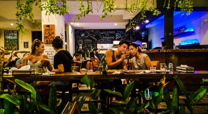 巴厘 Singabu Bungalows 5星级 民宿 泳池