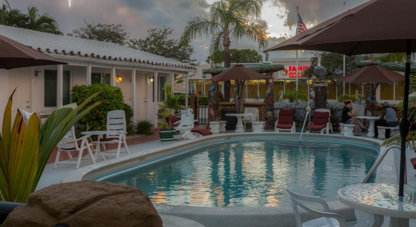 할리우드 (FL) Green Seas Motel 3성급 숙소 외관