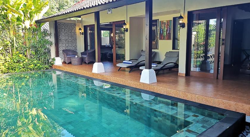 Villa with private pool at Villa Nirvana Ubud photo