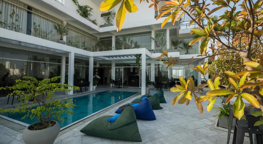 ダナン Danang Boutique Hotel 3つ星 ホテル ロビー