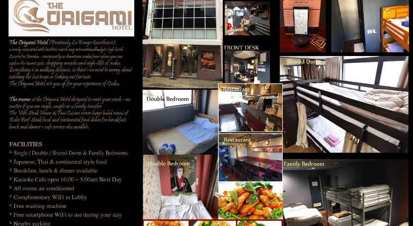 The Origami Hotel In Osaka Room Deals Photos Reviews