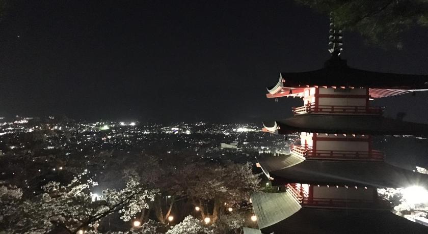 후지카와구치코 Guesthouse Arakura Private floor and Chureito Pagoda Base 1성급 숙소 외관