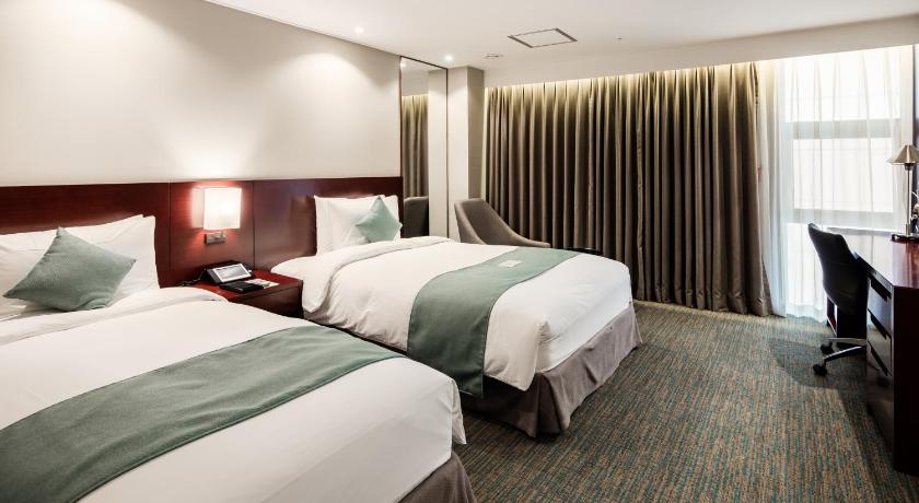 ソウル Hotel Sunshine Seoul 4つ星 ホテル レストラン