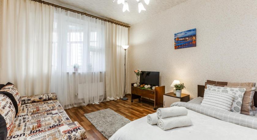 Уютные, семеиные апартаменты на Грина 34к1 — Hotel in Moscow