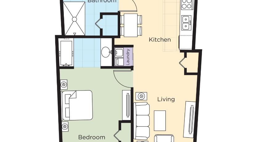 Image of One Bedroom Deluxe Suite 2