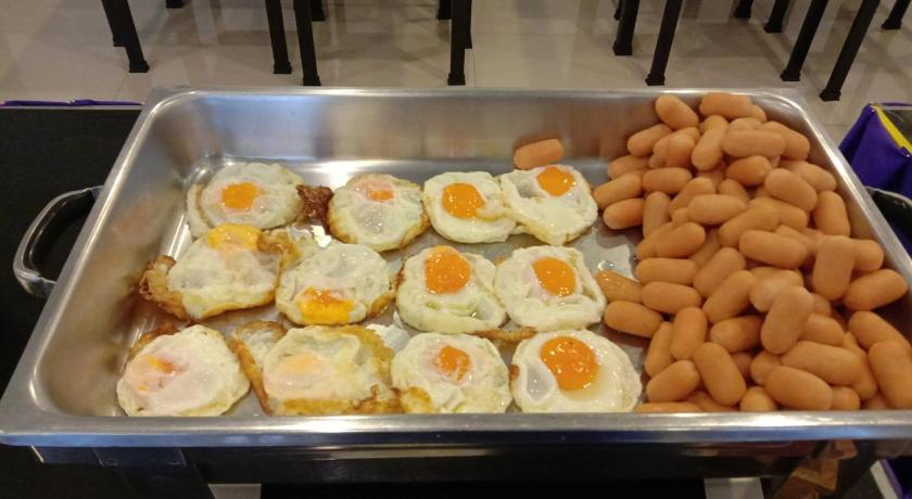 a tray filled with lots of different types of food, NP Hotel Buriram (SHA Extra Plus) in Buriram