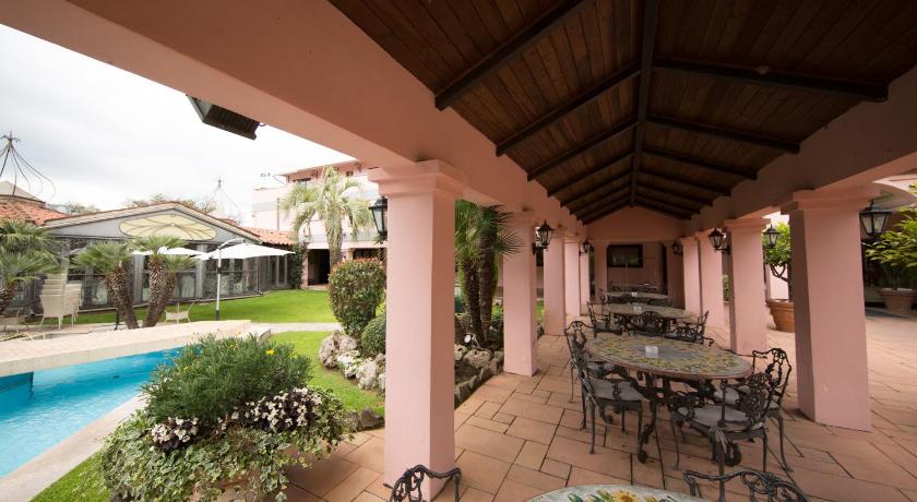 罗马 Mancini Park Hotel 4星级 酒店 餐厅