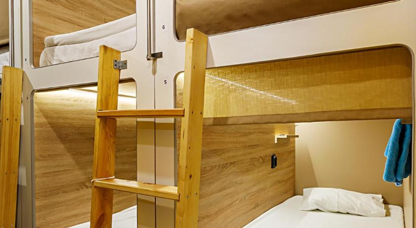 Capsule hostel "Sleep QB" Novoslobodskaya — Hotel in Moscow