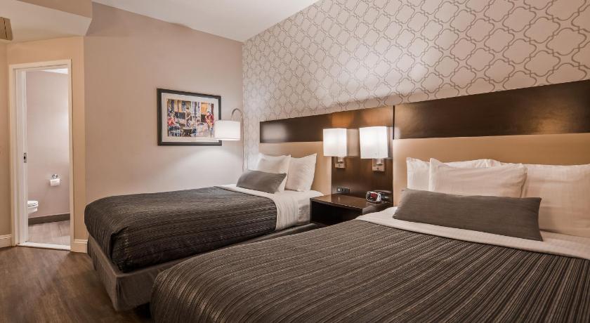 2 Double Beds, Non-smoking, Whirlpool, Safe, Microwave And Refrigerator, No Window In Room, Full Bre fotója 4