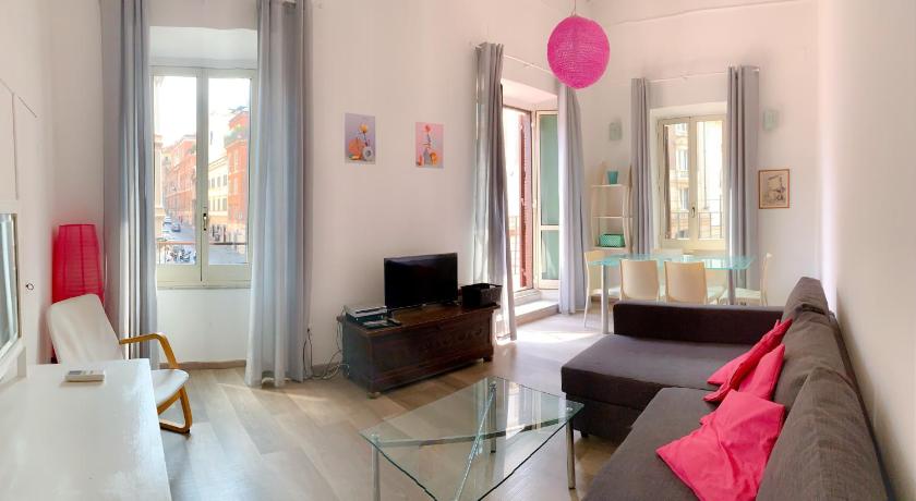 로마 Luxury barberini boutique Apartment 2성급 싱글룸 로비