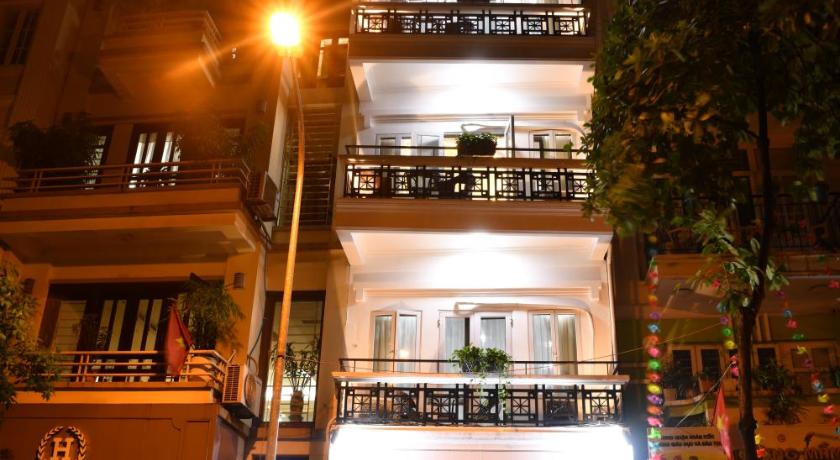 ハノイ Hanoi Elpis Grand Hotel 3つ星 ホテル 眺望