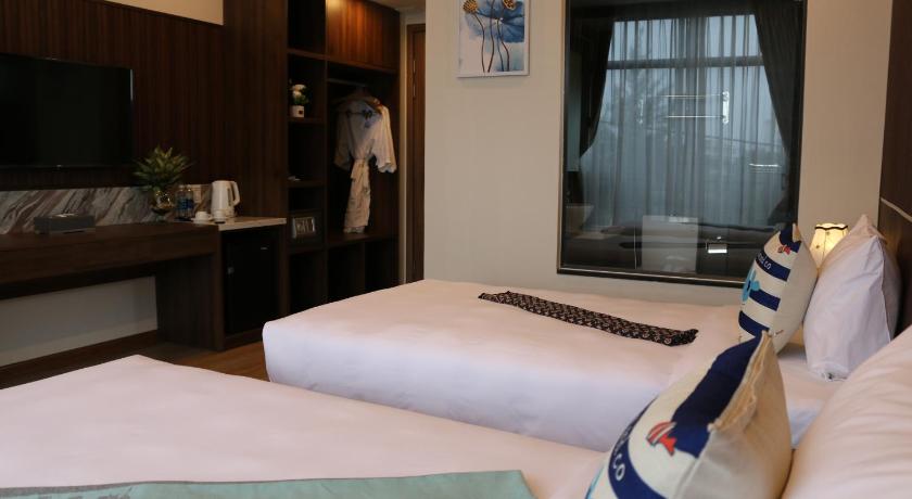 岘港 The Fish Village Villa 3星级 酒店 客房